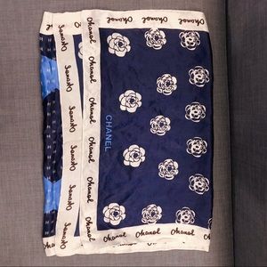 Chanel silk scarf